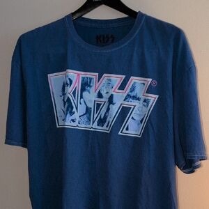 KISS Graphic T-Shirt Blue